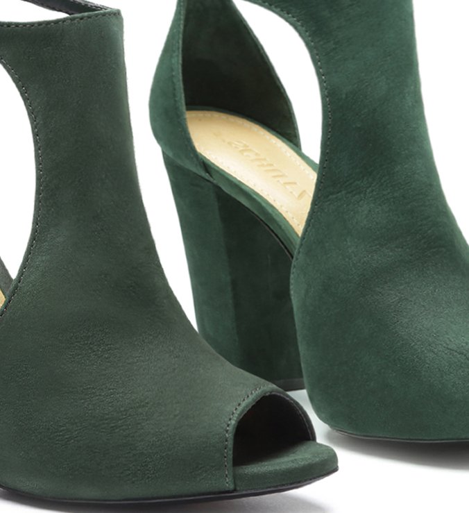 Sandália Block Heel Green Sandália Block Heel Green