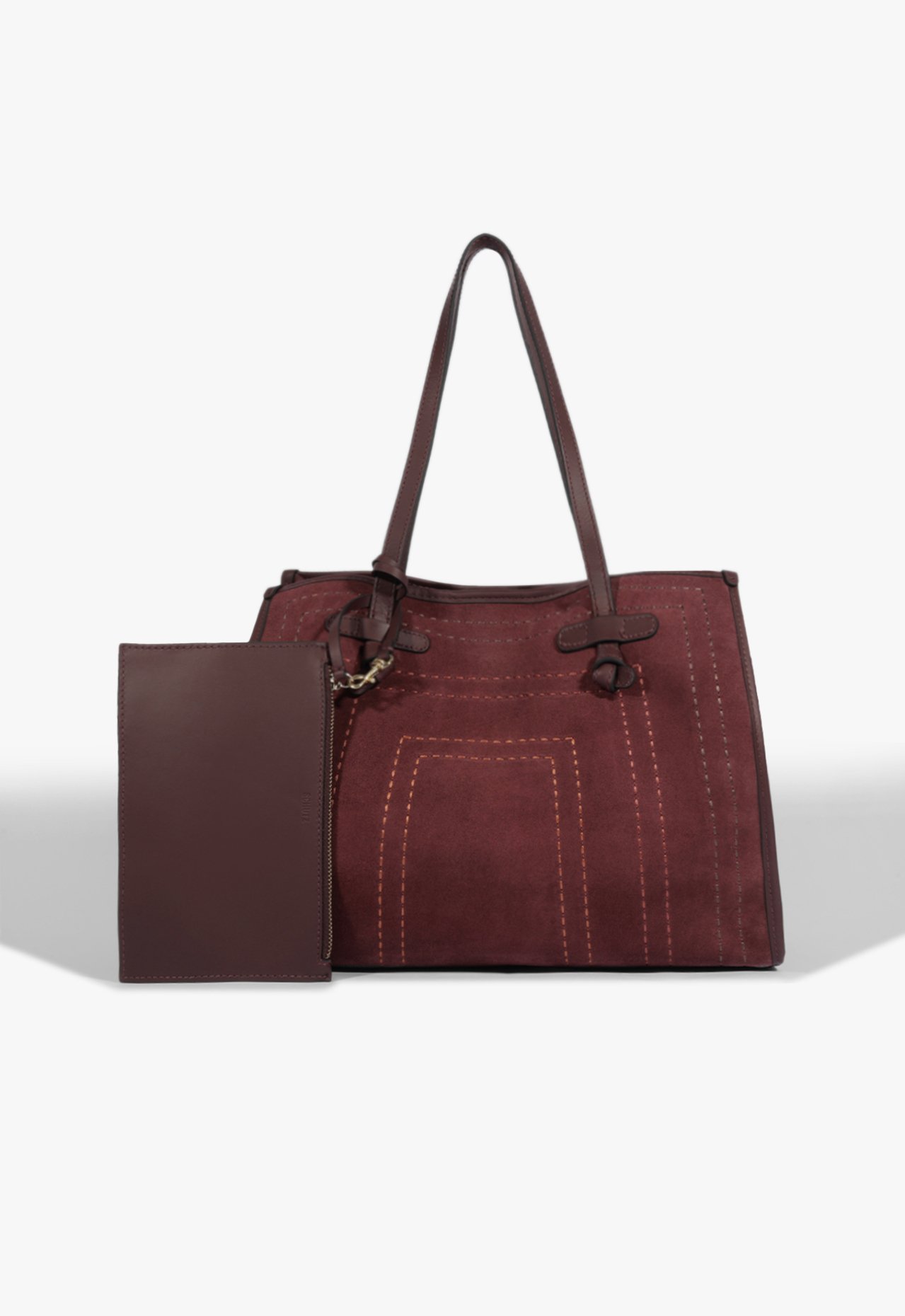 Bolsa Shopping Couro Vinho | Schutz