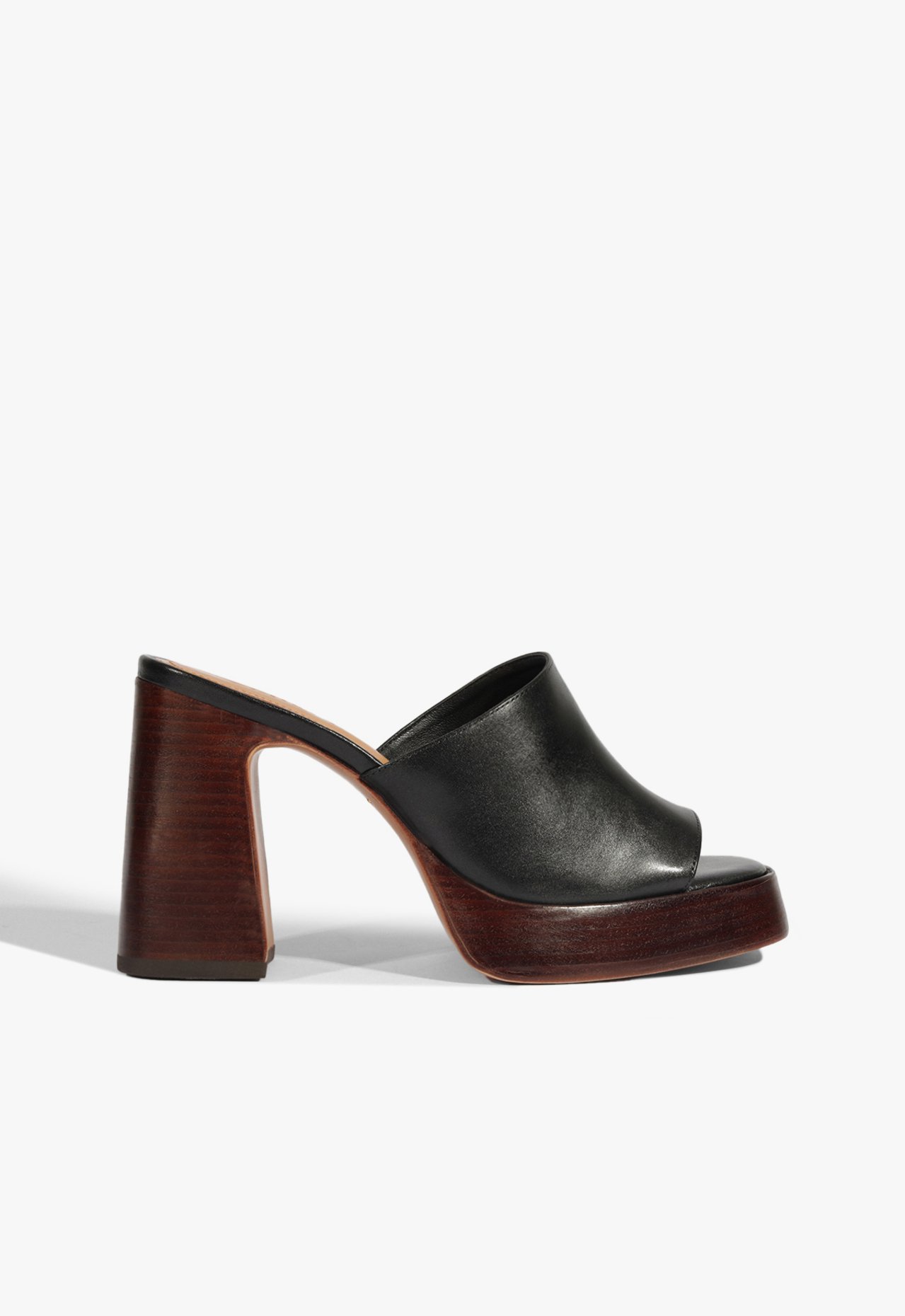 Tamanco Rowan Couro Preto | Schutz