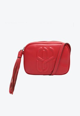 Bolsa Tiracolo Pequena Kate Couro Vermelha