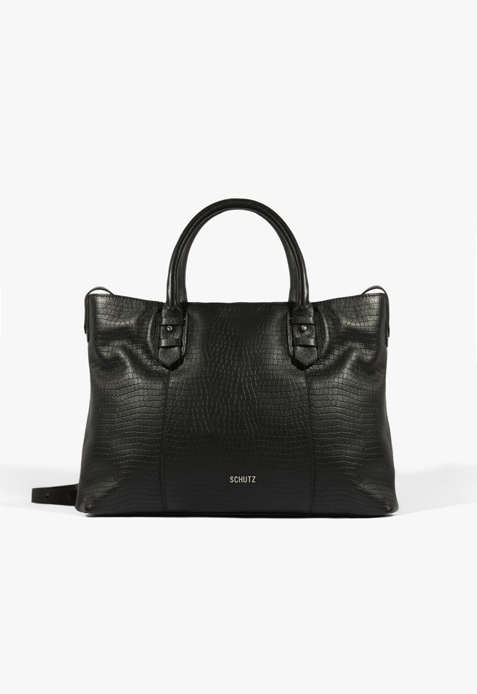 Bolsa Preta Couro