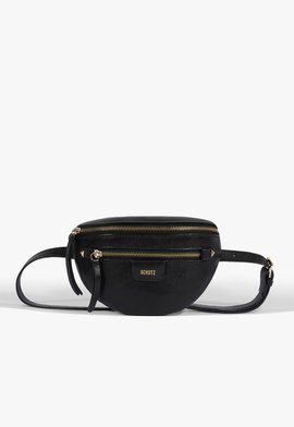 Pochete Aurora Couro Preta