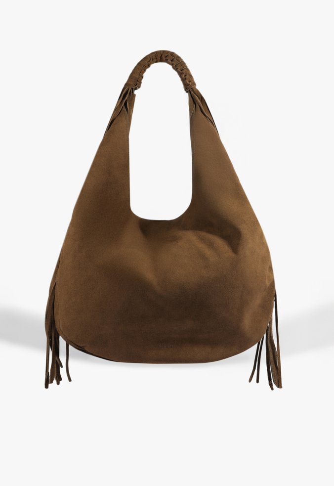 Bolsa Hobo Grande Marrom