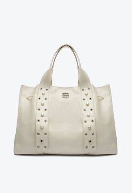 Bolsa Shopping Grande Strike Couro Branca