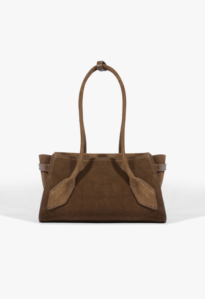 Bolsa Tiracolo Sofia Média Couro Marrom