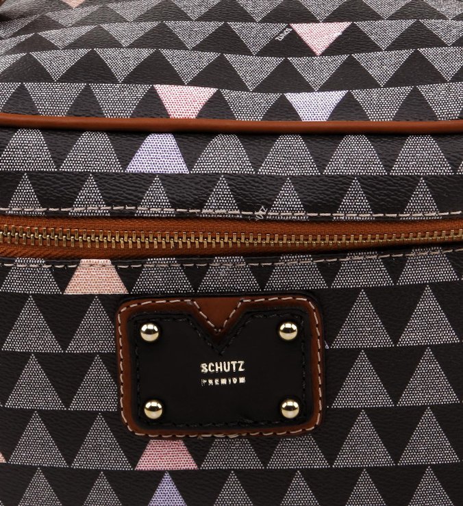Necessaire Triangle Black Necessaire Triangle Black