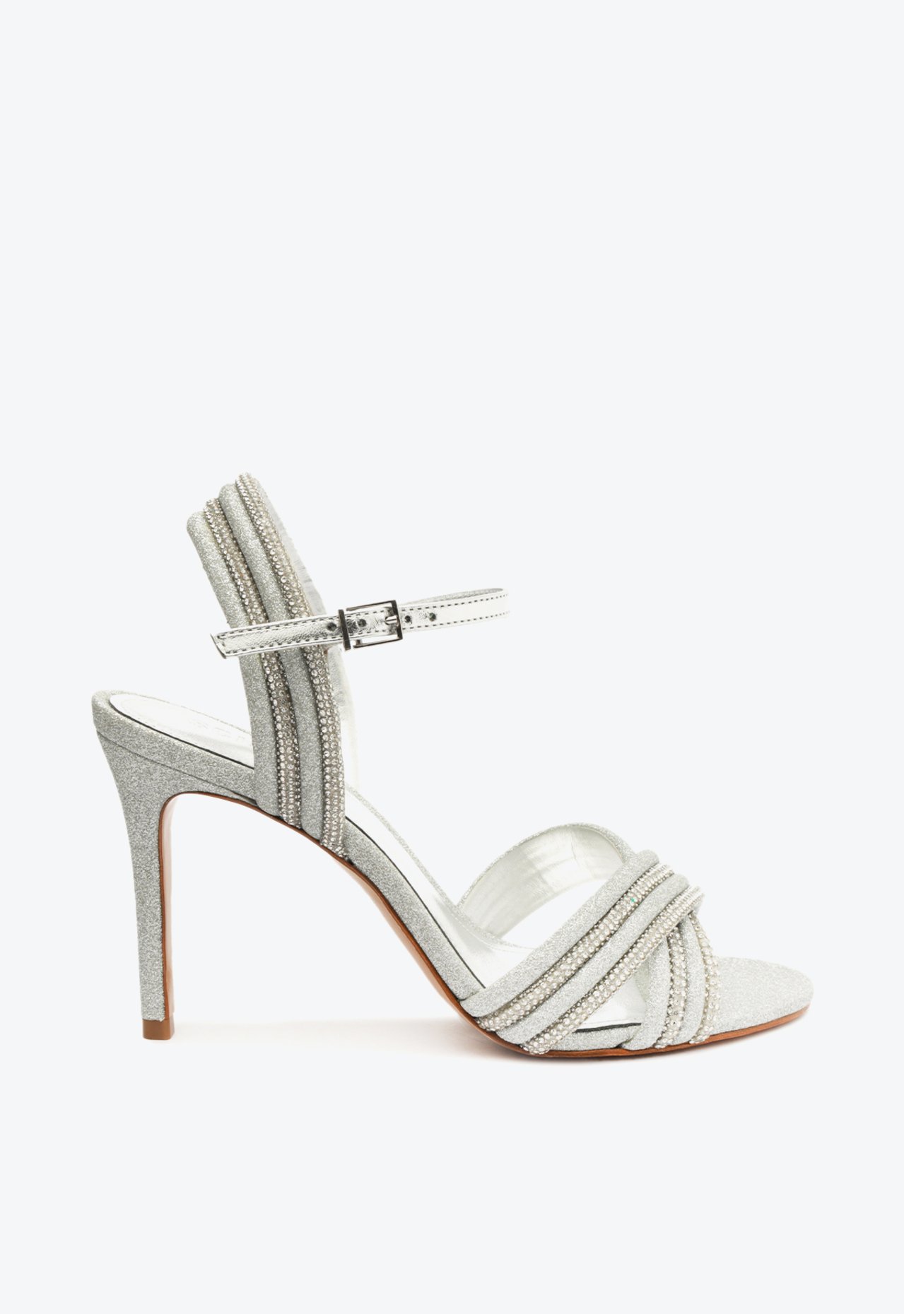 シュッレッダー Sandália Latifah Glam Prateada | Schutz