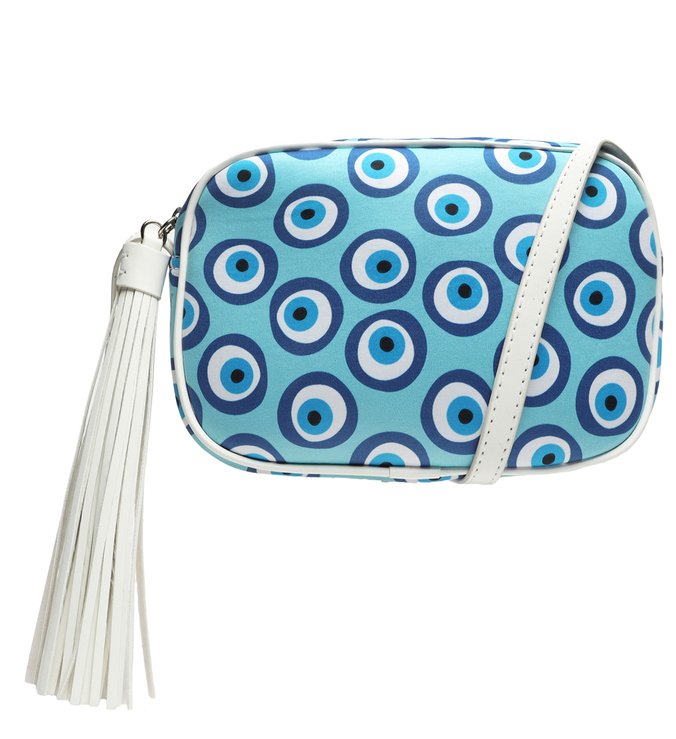 Bolsa Tiracolo Kate Neoprene Olho Grego