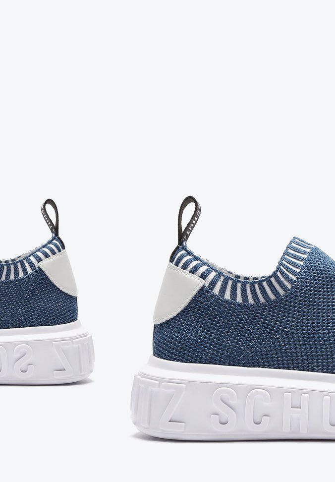 Tênis It Schutz Knit Azul Jeans Tênis It Schutz Knit Azul Jeans