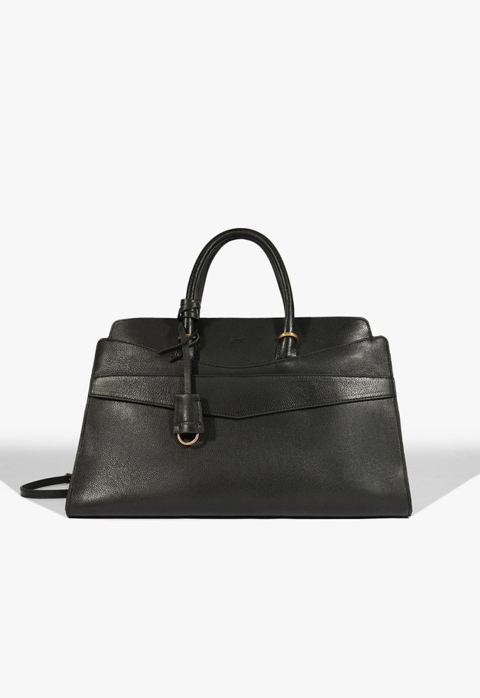 Bolsa Shopping Rush Couro Preta