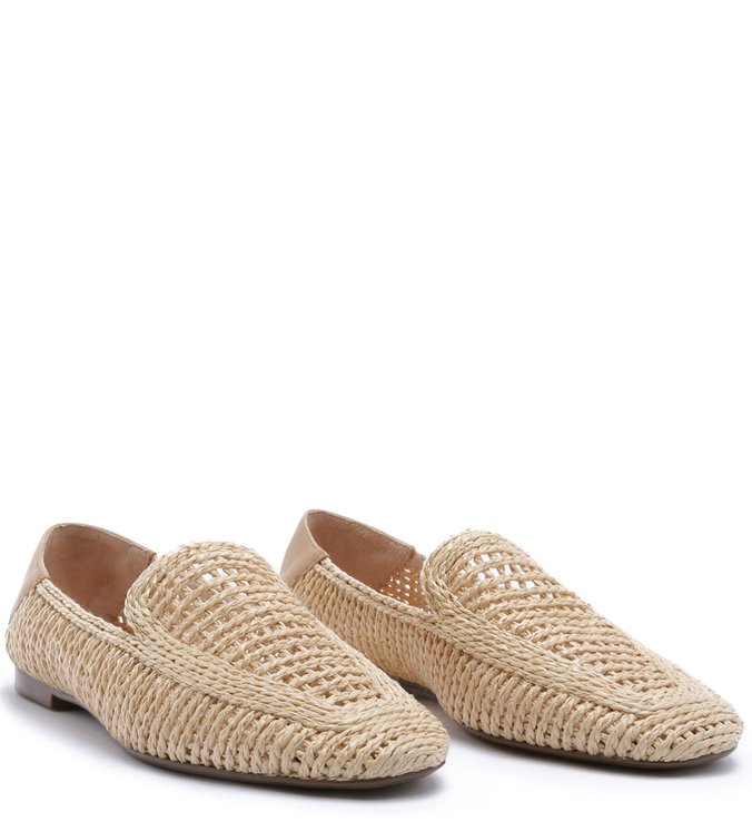 MOCASSIM TRAMA PALHA CRU MOCASSIM TRAMA PALHA CRU