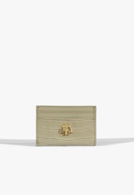 Porta Cartão Believe Couro Bege