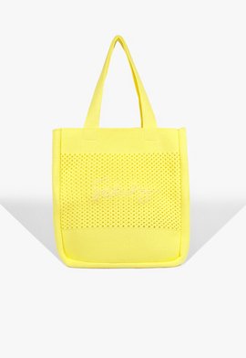 Bolsa Tricô Verona Amarelo
