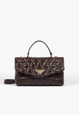 Bolsa Satchel 944 Média Couro Marrom