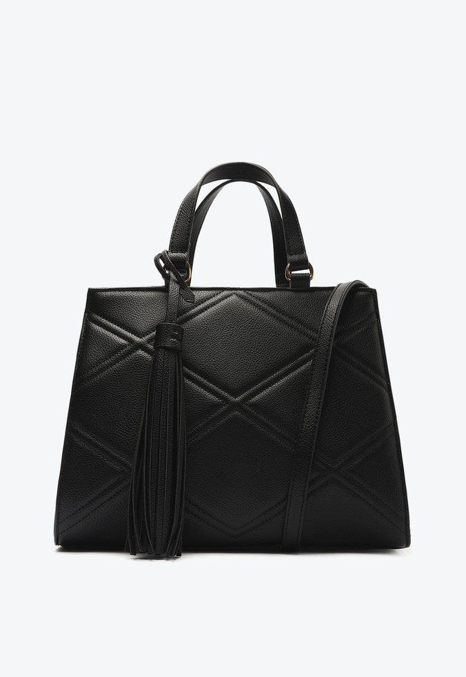Bolsa Tote Grande Janine Preta