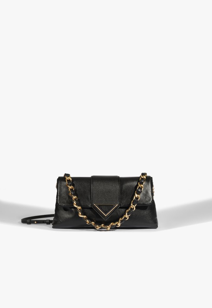 BOLSA PRETA COURO