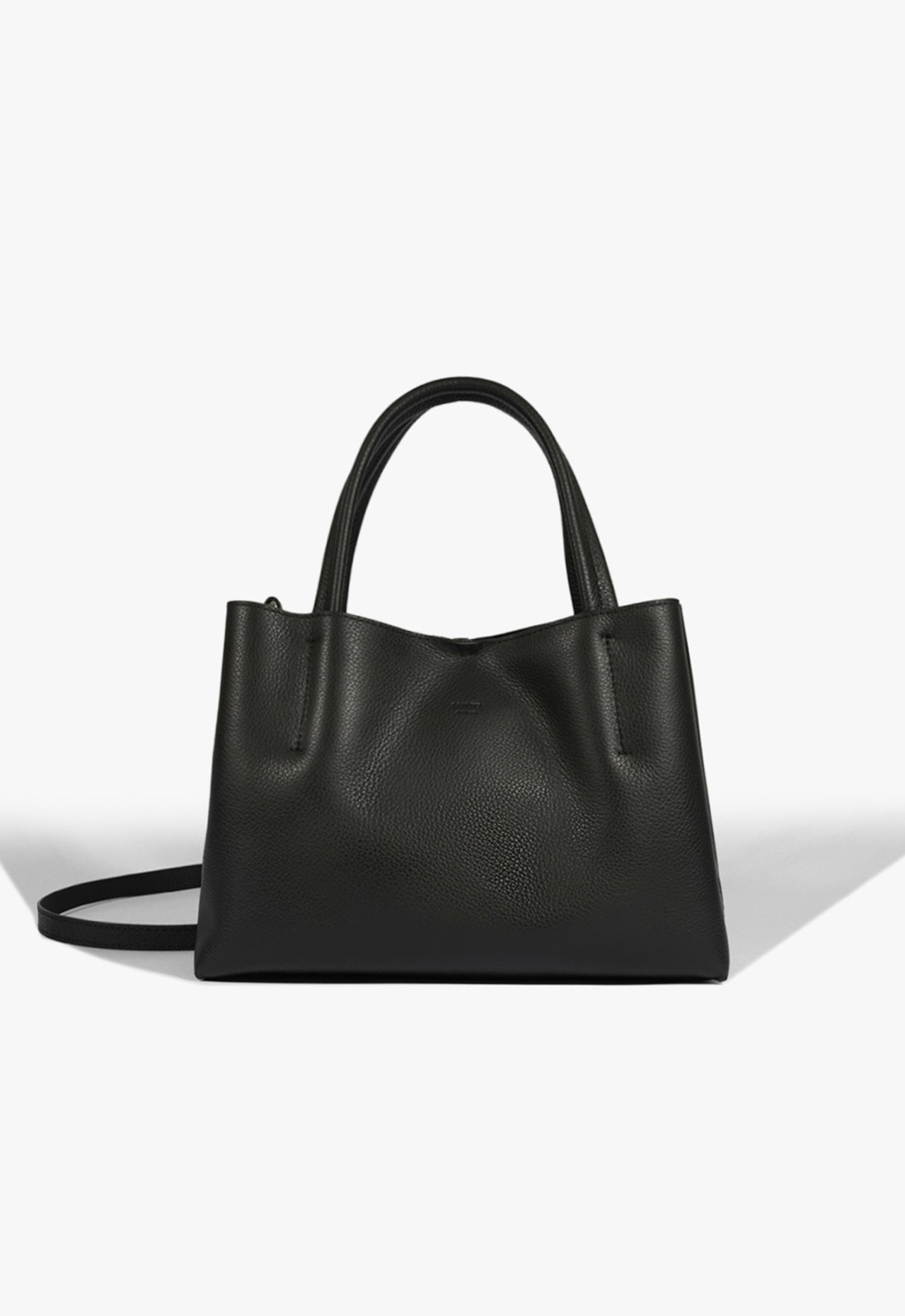 Bolsa Tote Liah Média Couro Preta | Schutz