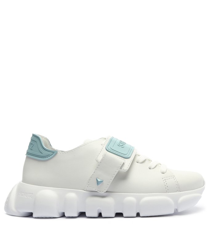 Tênis Print Schutz Logo Branco e Azul