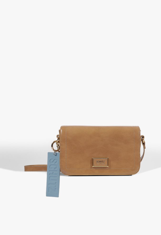 Bolsa Crossbody Pequena Caramelo