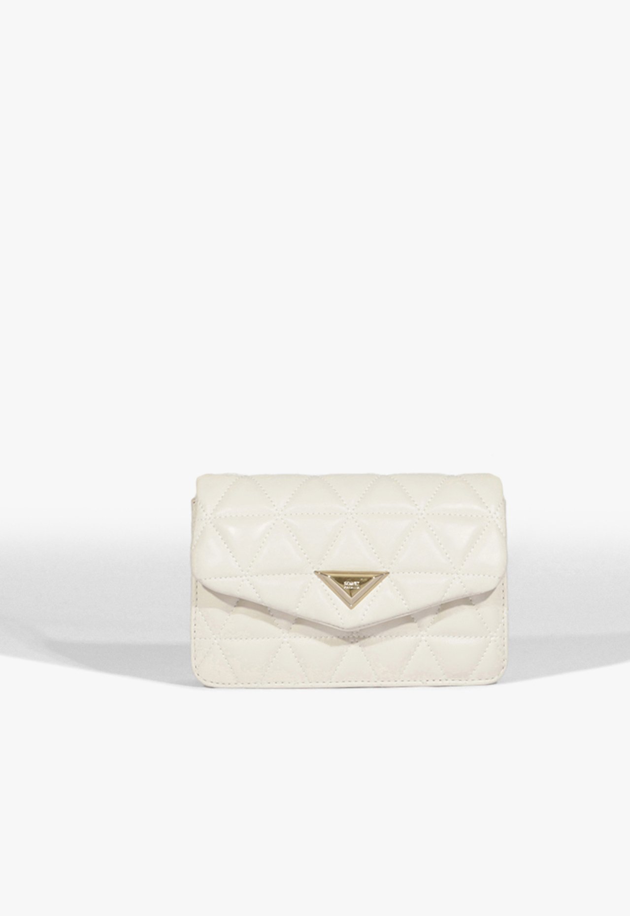 Bolsa Pequena Tiracolo 944 Matelassê Couro Branca | Schutz