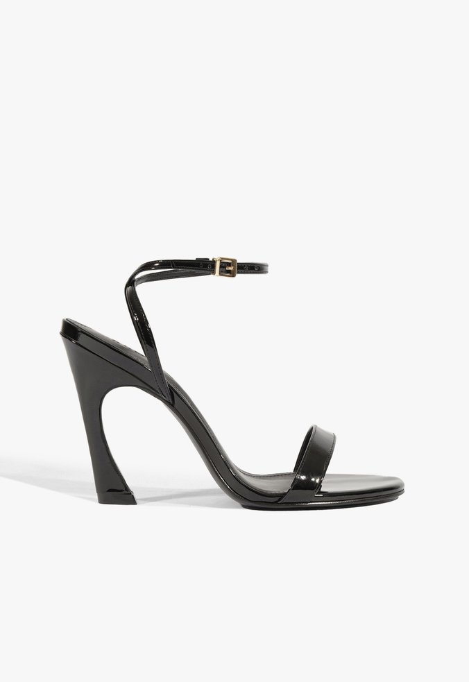 Sandália Lexi Couro Preta