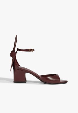 Sandália Kaycee Mid Couro Vinho