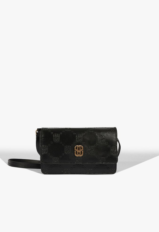 Bolsa Tiracolo Tess Couro Preto