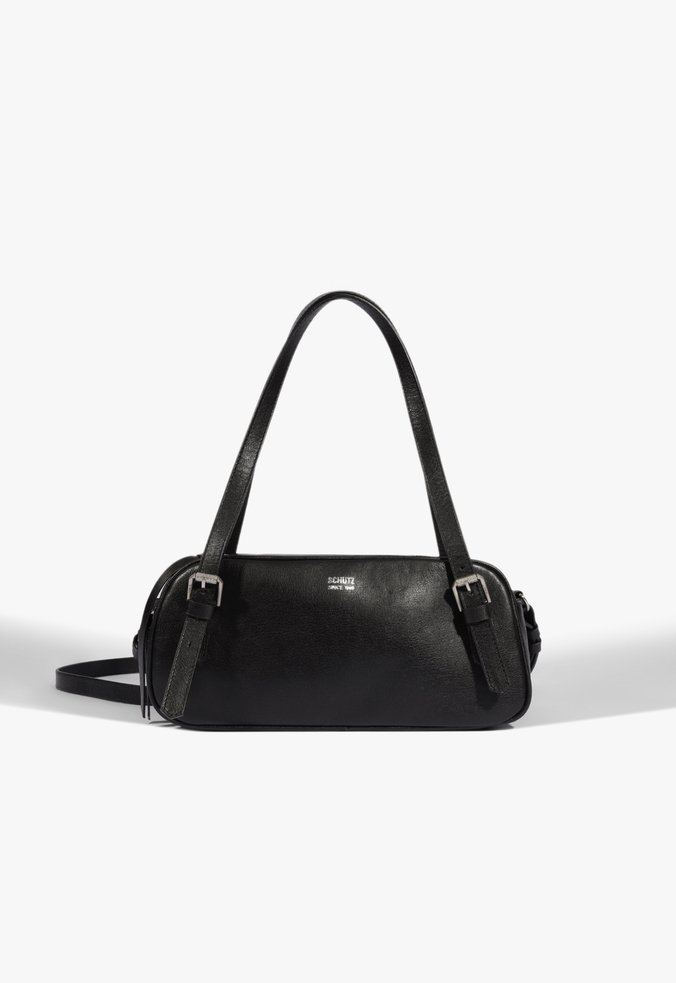 Bolsa Tote Ashley Média Couro Preta