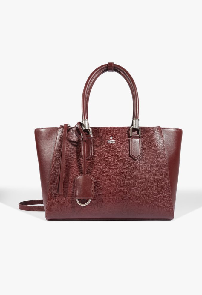 Bolsa Tote Lauren Grande Couro Vermelha