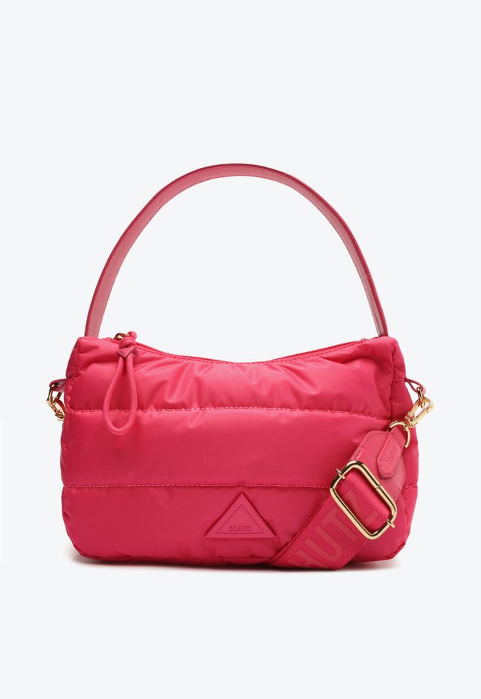 Bolsa Tiracolo Shoulder Shelby Nylon Rosa | Schutz