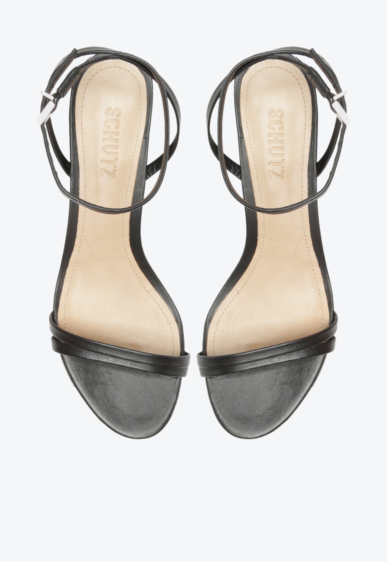 Gisele Salto Grosso Sandalia Gisele Schutz Preta Schutz Sandália