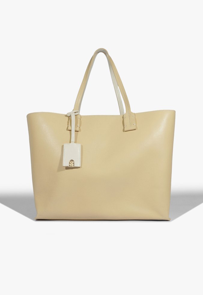 Bolsa Shopping Grande Mary Double Couro Nude