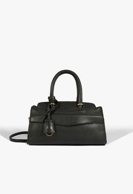 Bolsa Tote Rush Couro Preta