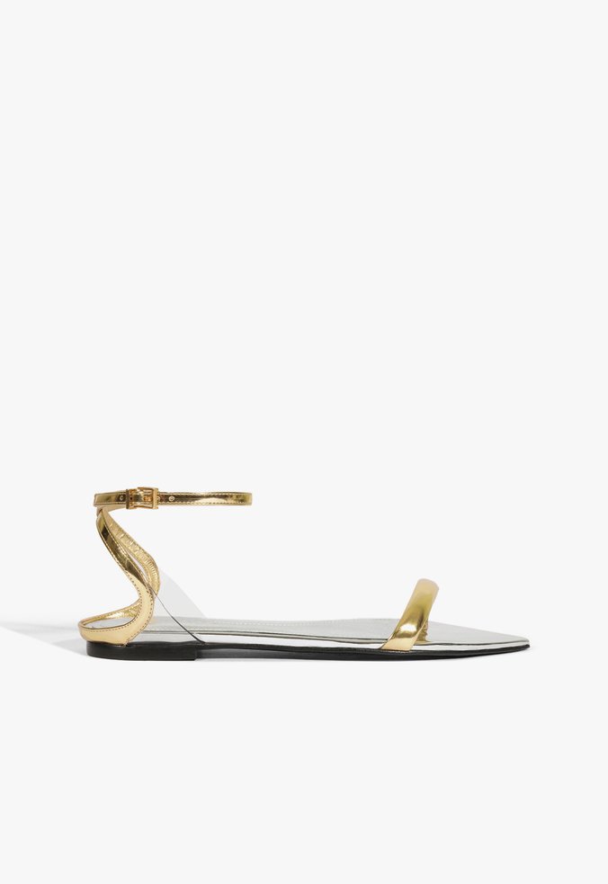 Sandália Skye Flat Dourada