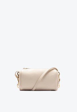 Bolsa Shoulder Baguete June Couro Branca