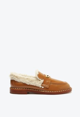 Mocassim Margô Couro Caramelo