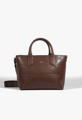 Bolsa Tote Tiracolo Média Maely Marrom