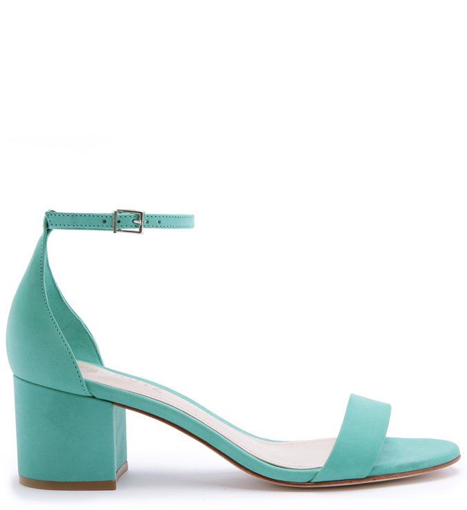 SANDÁLIA BLOCK HEEL NOBUCK GREEN SANDÁLIA BLOCK HEEL NOBUCK GREEN