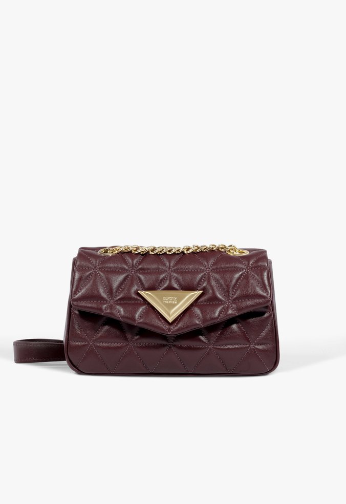 Bolsa Tiracolo Média 944 Couro Vinho