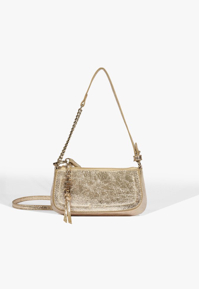 Bolsa Tiracolo Tina Pequena Dourada