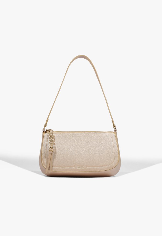 Bolsa Shoulder Tina Média  Dourada