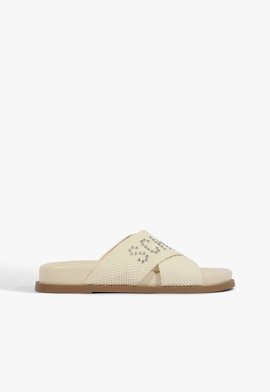 Sandália Papete X Schutzlogo Branco