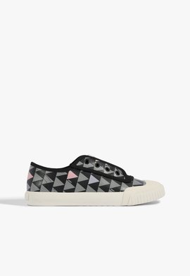 Tênis Smash Triangle Preto e Branco