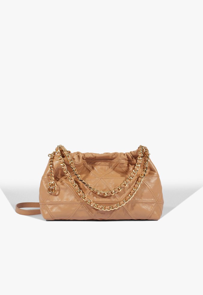 Bolsa Tiracolo Couro Correntes Nude