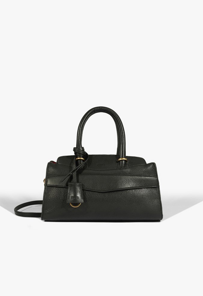 Bolsa Tote Rush Couro Preta