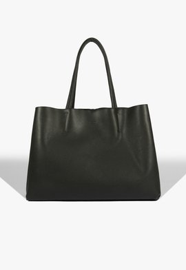 Bolsa Shopping Liah Couro Preta