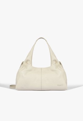 Bolsa Hobo Média Couro Branca