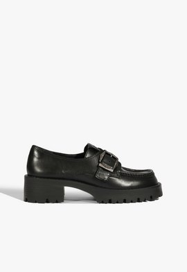 Mocassim Ramona Couro Preto