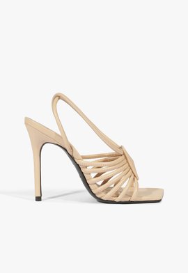 Sandália Tiras Nude