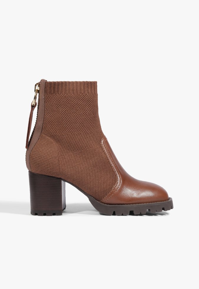 Bota Mariá Salto Bloco Marrom